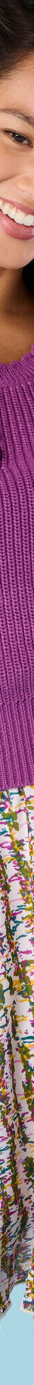 Pull Spécial Petites col rond boutonné (violet) Pull Spécial Petites col rond boutonné (violet)